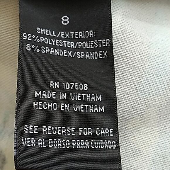 Beautiful Bold Blue/Black Fit & Flare Dress. - Picture 11 of 11